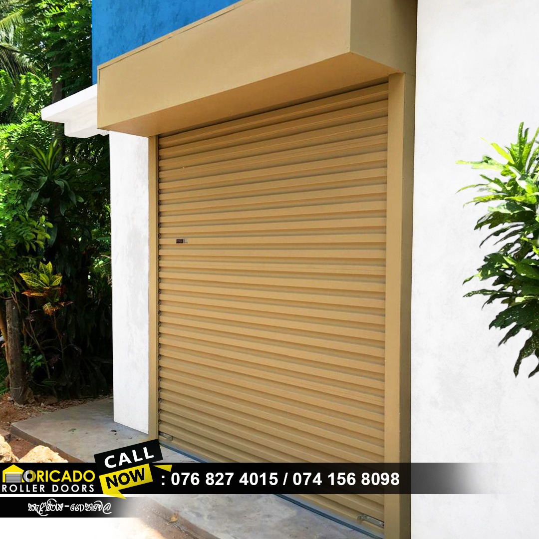 Oricado Roller Door Projects designs in sri lanka